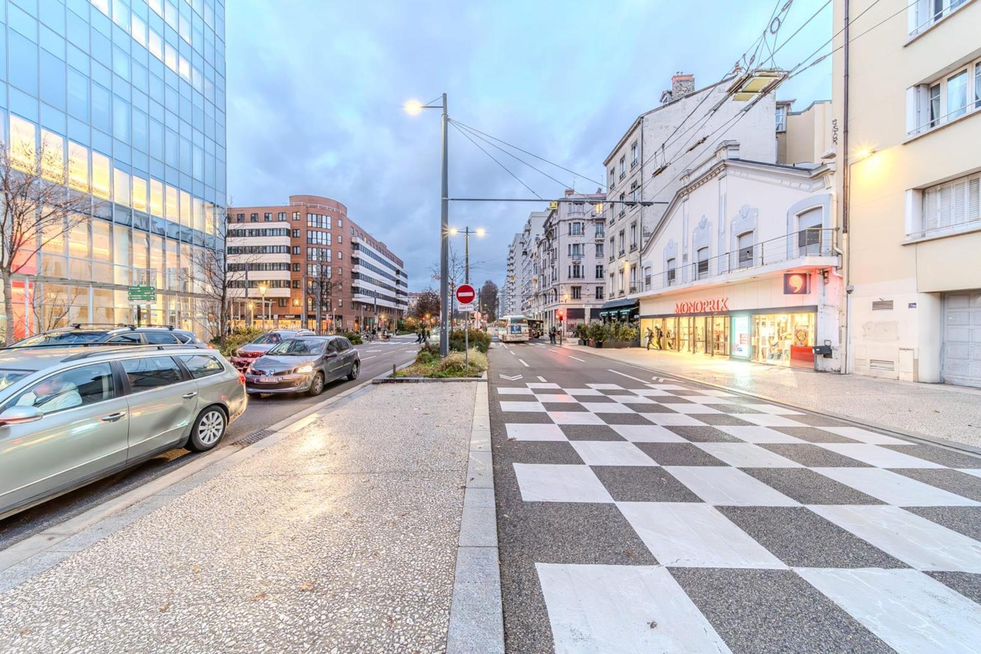Charming 1-Bedroom Apartment Across From Halles Paul Bocuse & Part-Dieu リヨン エクステリア 写真
